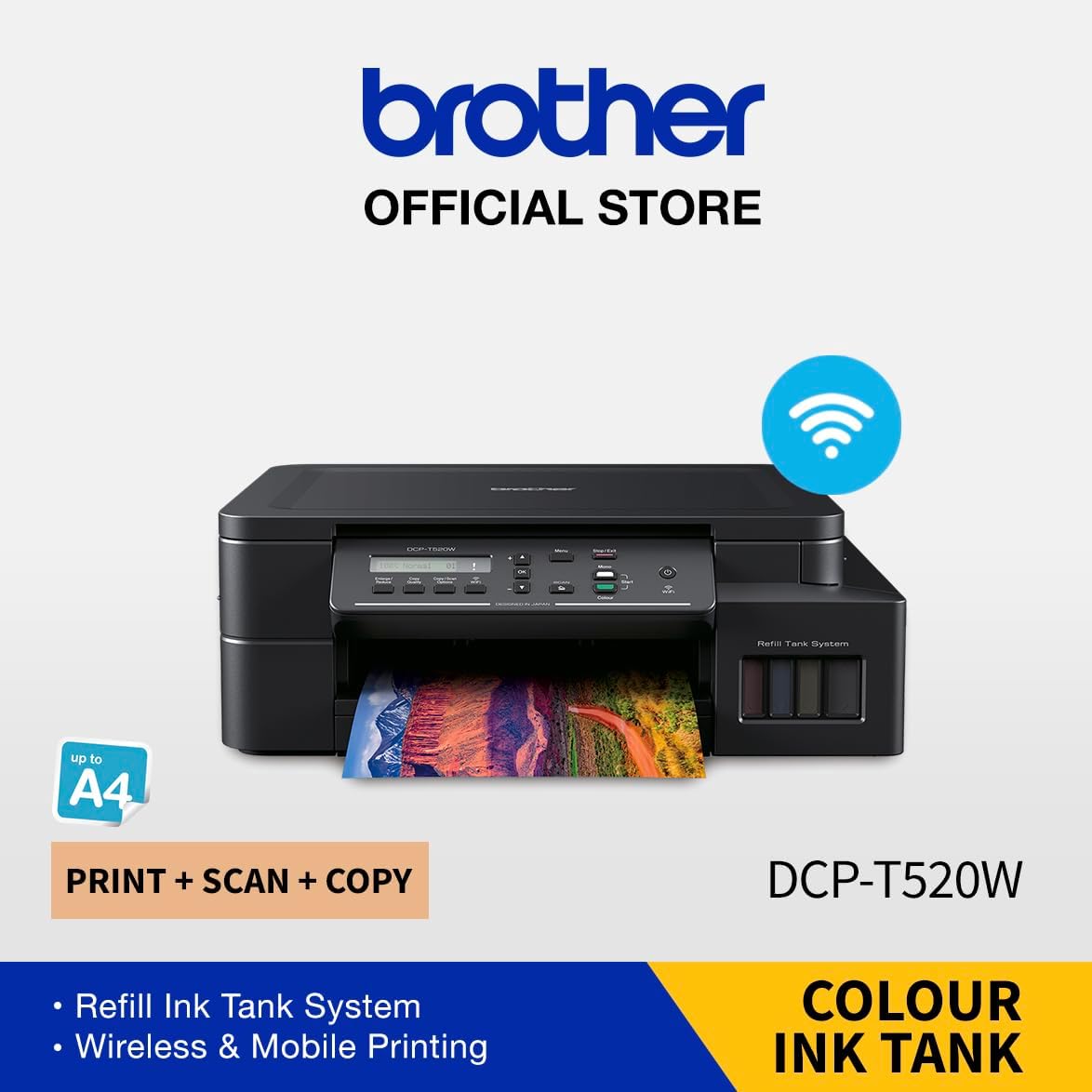 BROTHER DCP T520W A4 Color - Image 3