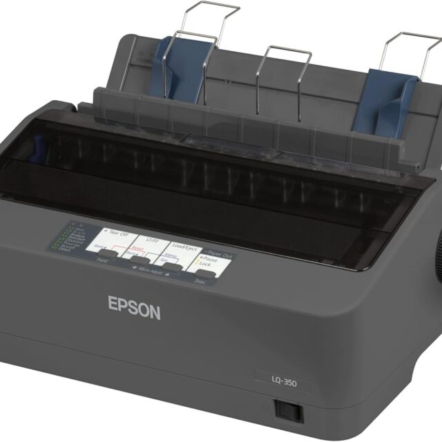 EPSON LQ 350 Dot Matrix Printer Grey A4 Color