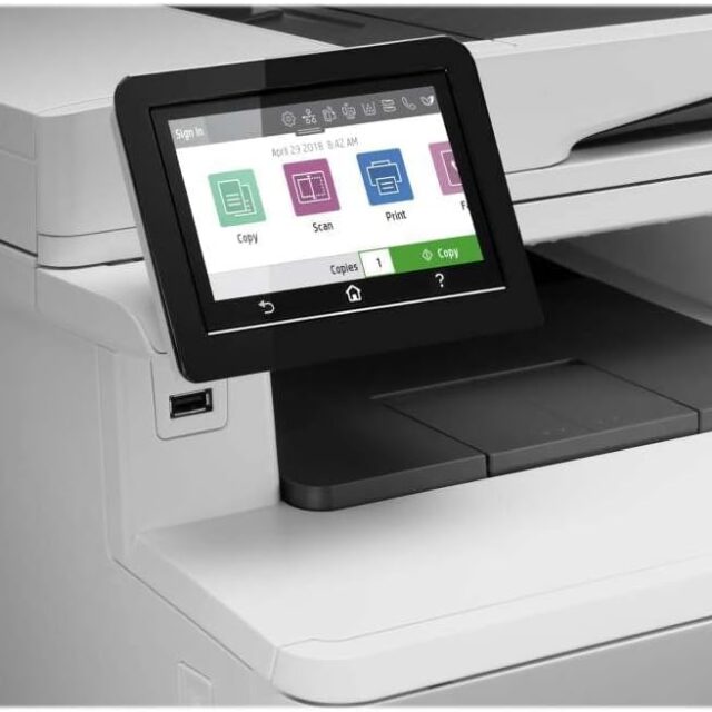 HP Colour LaserJet Pro MFP M479fnw Multifunction Wireless Printer with Fax