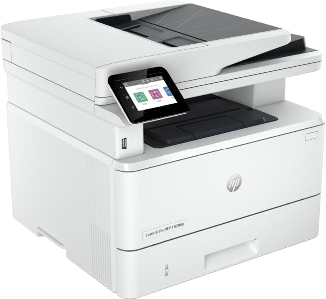 HP LaserJet Pro MFP 4103fdn Print copy scan fax Multi Black Laser - Image 6