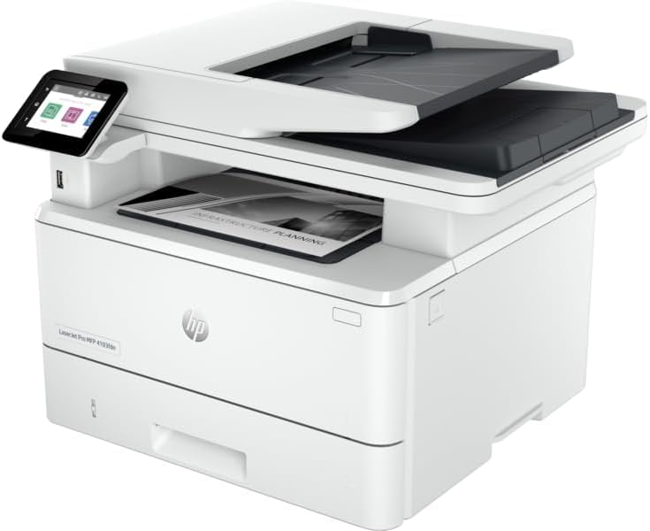 HP LaserJet Pro MFP 4103fdn Print copy scan fax Multi Black Laser