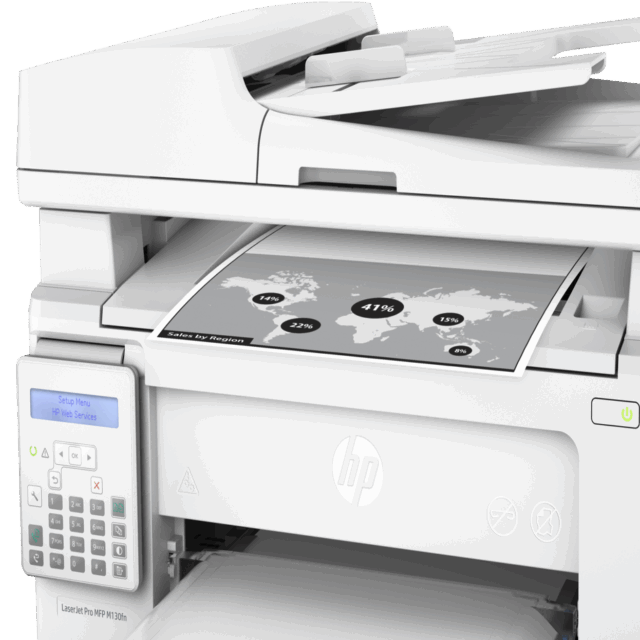 HP LaserJet Pro MFP M130fn Multi Black Laser