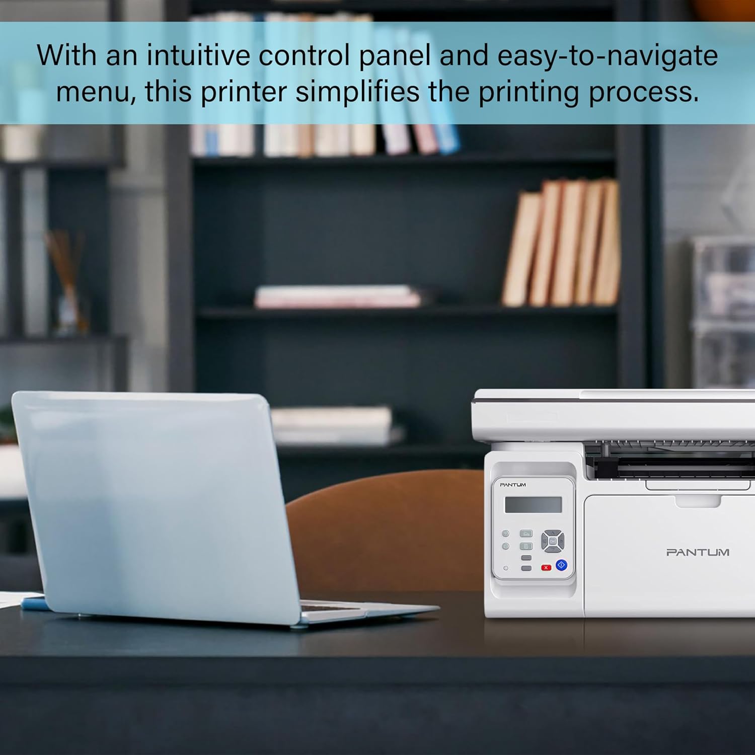 PANTUM M6509NW Mono laser Multifunction Printer 3x1 Black - Image 6